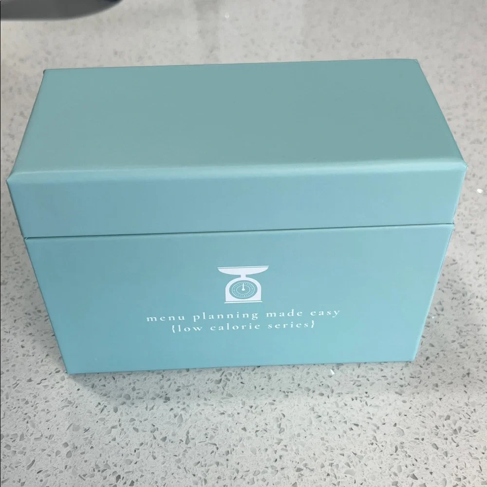 Menu Planning Box - Five Ingredients or Less (Cream/Tan)